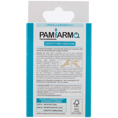 PAM PANORAMA Cerotti per Vesciche 1 Formato 5 pz – immagine 11