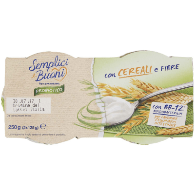 SEMPLICI E BUONI Probiotico con Cereali e Fibre 250g (2x125g) – immagine 13