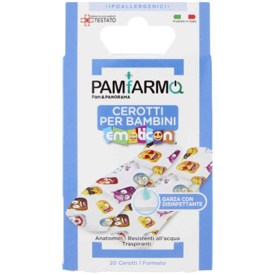PAM PANORAMA Cerotti Kids 1 Formato cm 7x2 20 pz – immagine 9