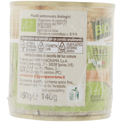 BIO Piselli Biologici 2 x 160 g – immagine 10