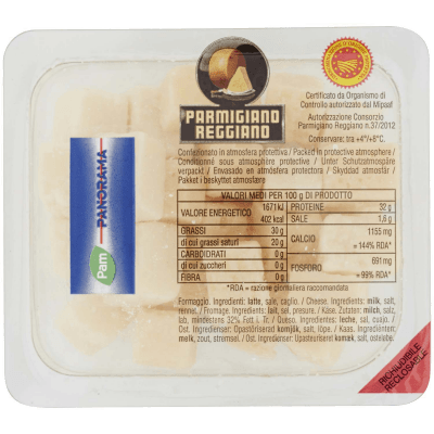 PAM PANORAMA Parmigiano Reggiano DOP Cubetti 150 g – immagine 9