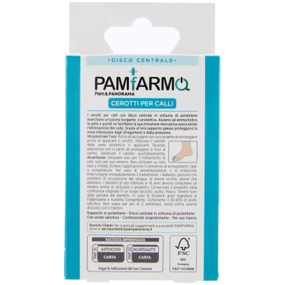 PAM PANORAMA Cerotti per Calli 1 Formato Ø 8 mm int. Ø 20 mm est. 6 pz – immagine 11