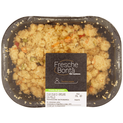 FRESCHE BONTÁ Cous Cous di Verdure con Pollo 200 g – immagine 9