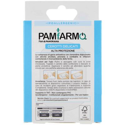 PAM PANORAMA Cerotti Alta Protezione Delicati Soffici 1 Formato Grande XL cm 5 x 7,5 5 pz – immagine 11