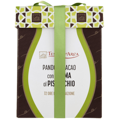 TESORI DELL'ARCA Pandoro Cacao con Crema di Pistacchio 1000 g – immagine 11