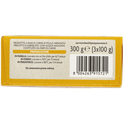 PAM Qualità per te Cotoletta di Pollo croccante surgelate 3 x 100 g – immagine 10