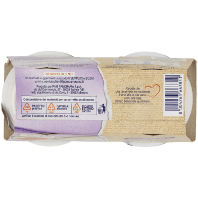 SEMPLICI E BUONI 0,1% di Grassi Fragola Yogurt Magro con Frutta in Pezzi 250g (2x125g) – immagine 14