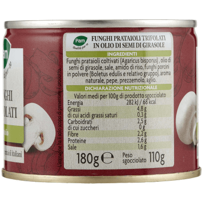 PAM PANORAMA Funghi Prataioli trifolati 180 g – immagine 10