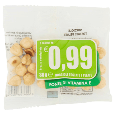 Nocciole Tostate e Pelate 30g – immagine 2