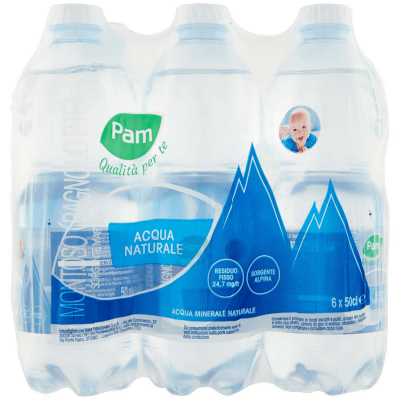 PAM Qualità per te Acqua Naturale 6 x 50 cl – immagine 11