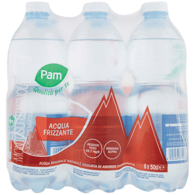 PAM Qualità per te Acqua Frizzante 6 x 0,50 cl – immagine 9