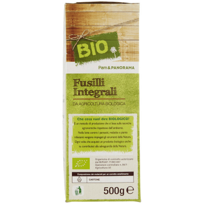 BIO Fusilli Integrali 500 g – immagine 10