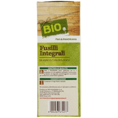 BIO Fusilli Integrali 500 g – immagine 12