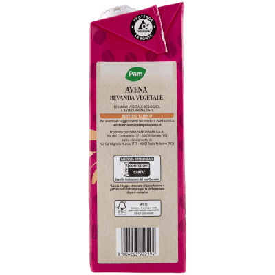 PAM Avena Biologica Bevanda Vegetale 1 L – immagine 12