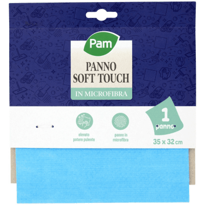 PAM Panno Soft Touch in Microfibra 35 x 32 cm 1 pz – immagine 9