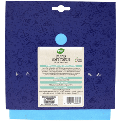 PAM Panno Soft Touch in Microfibra 35 x 32 cm 1 pz – immagine 11