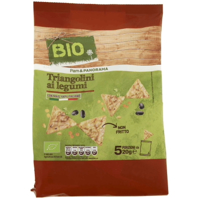 BIO Triangolini ai legumi 5 x 20 g – immagine 9