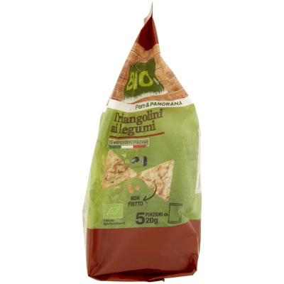 BIO Triangolini ai legumi 5 x 20 g – immagine 12
