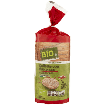 BIO Gallette con riso rosso Biologiche 100 g – immagine 9