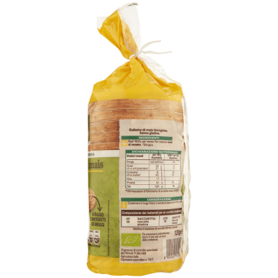 BIO Gallette di mais Biologiche 120 g – immagine 12