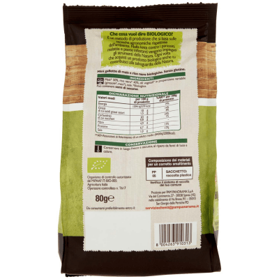 BIO Triangolini al riso nero Biologici 80 g – immagine 11