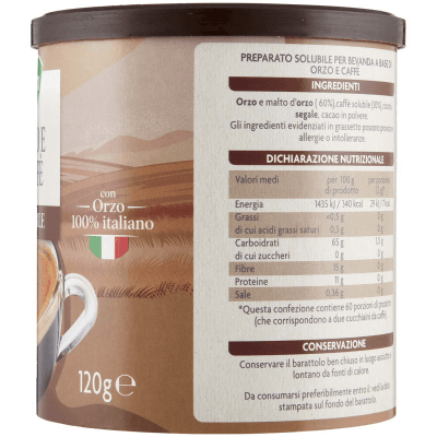 PAM Qualità per te Orzo e Caffè solubile 120 g – immagine 12