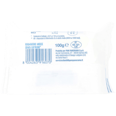 SEMPLICI E BUONI Senza Lattosio Stracchino Alta Digeribilità 100 g – immagine 11