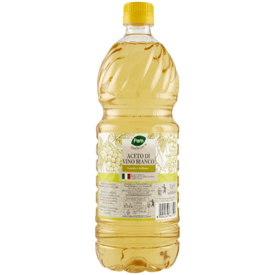 PAM PANORAMA Aceto di Vino bianco 1 L – immagine 9