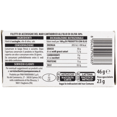 TESORI DELL'ARCA Filetti di Acciughe del Mar Cantabrico all'Olio di Oliva 46 g – immagine 11