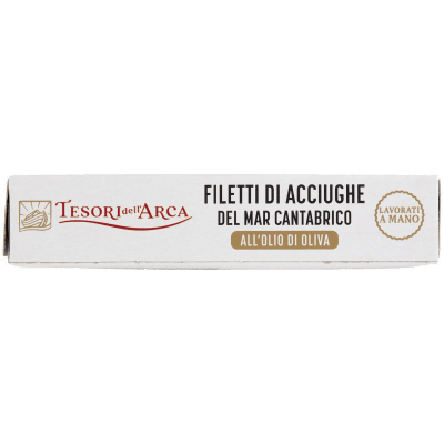 TESORI DELL'ARCA Filetti di Acciughe del Mar Cantabrico all'Olio di Oliva 46 g – immagine 14