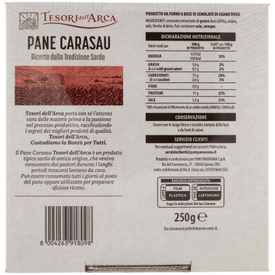 TESORI DELL'ARCA Pane Carasau 250 g – immagine 11
