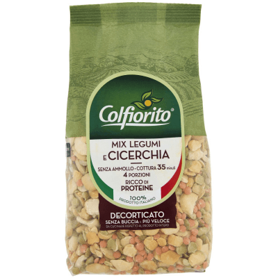 Colfiorito mix legumi e cicerchia decorticato 350 g – immagine 9
