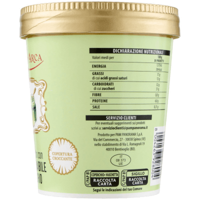 TESORI DELL'ARCA Gelato Pistacchio con Crema Spalmabile al Pistacchio 230 g – immagine 12