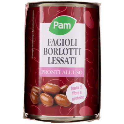 PAM Fagioli Borlotti Lessati 3 x 400 g – immagine 10