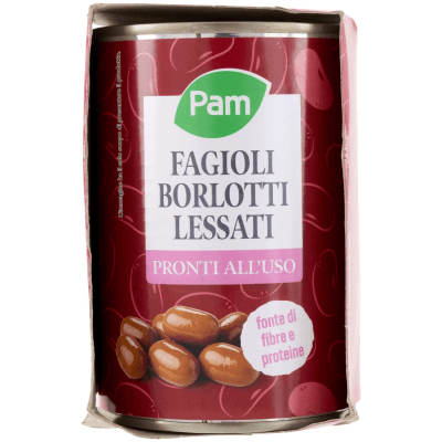 PAM Fagioli Borlotti Lessati 3 x 400 g – immagine 12