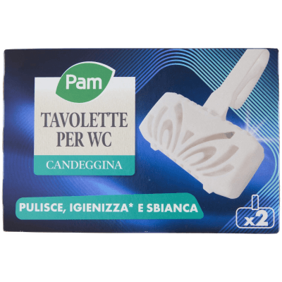 PAM PANORAMA Tavolette per WC con Candeggina 2 pz – immagine 9