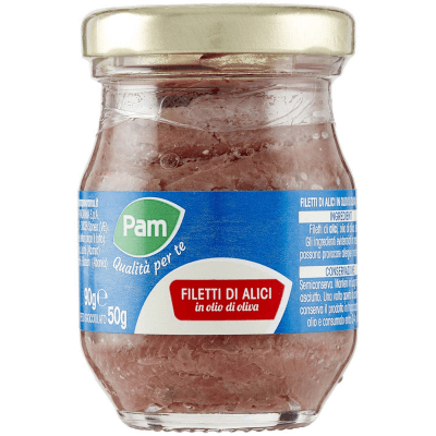 PAM PANORAMA Filetti di Alici in olio d'oliva 90 g – immagine 9
