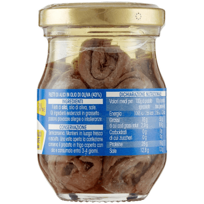 PAM PANORAMA Filetti di Alici Arrotolate in olio d'oliva 90 g – immagine 12