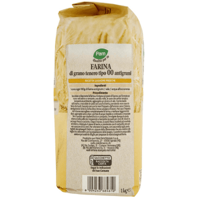 PAM PANORAMA Farina Tipo 00 Antigrumi 1 kg – immagine 10
