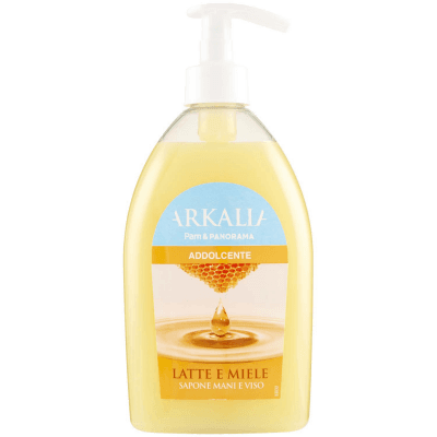 ARKALIA Latte e Miele Sapone Mani e Viso 500 ml – immagine 9