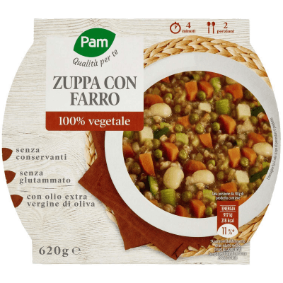 PAM Qualità per te Zuppa con Farro 620 g – immagine 9