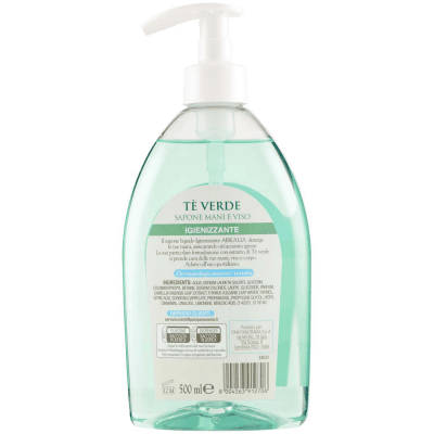 ARKALIA Tè Verde Sapone Mani e Viso 500 ml – immagine 11