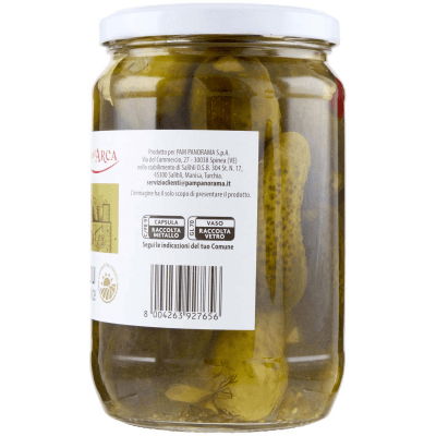 TESORI DELL'ARCA Cetrioli in Agrodolce 670 g – immagine 12