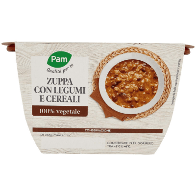 PAM Qualità per te Zuppa con Legumi e Cereali 620 g – immagine 13