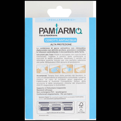PAM PANORAMA Cerotti Antiacqua grande formato 2 formati 4 pz – immagine 11