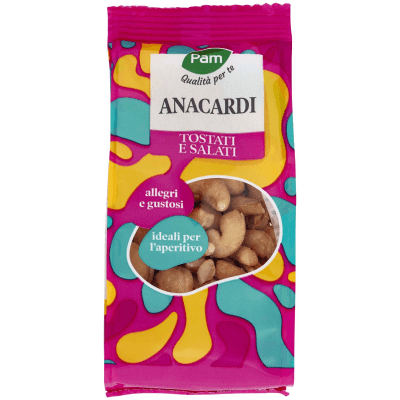 PAM Qualità per te Anacardi Tostati e Salati 150 g – immagine 9