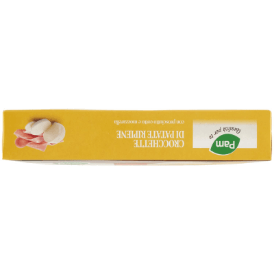 PAM PANORAMA Crocchette di Patate Ripiene con mozzarella e prosciutto cotto surgelate 315g (63g x 5) – immagine 13