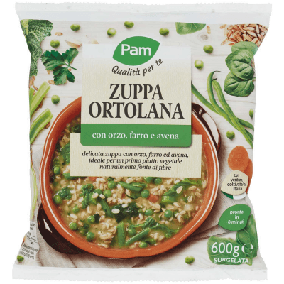 PAM Qualità per te Zuppa Ortolana con orzo, farro e avena Surgelata 600 g – immagine 9