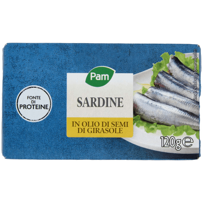 PAM PANORAMA Sardine in olio di oliva 120 g – immagine 9
