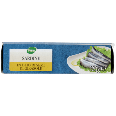 PAM PANORAMA Sardine in olio di oliva 120 g – immagine 14